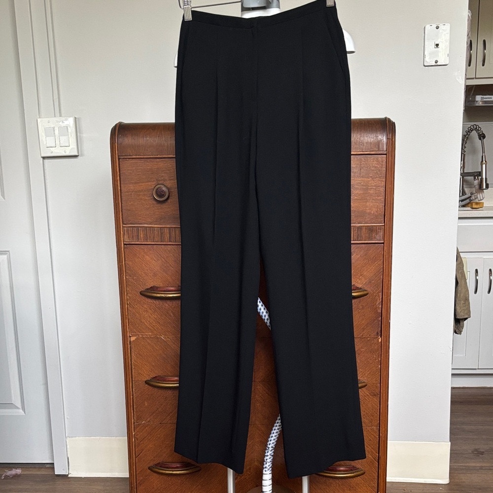 Giorgio Armani Elegant Black Trousers
